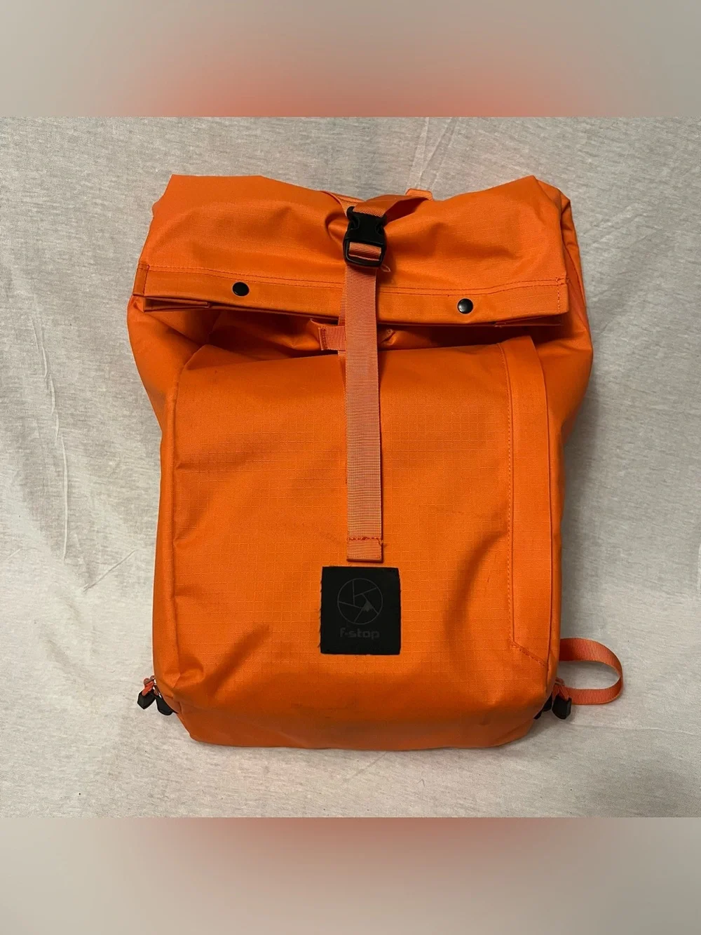 F-Stop Dalston 21L Orange Roll-Top Camera Backpack
